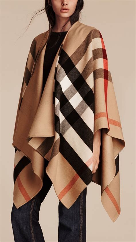 burberry winter cape|burberry cape women's.